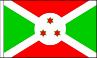 Burundi Hand Waving Flags